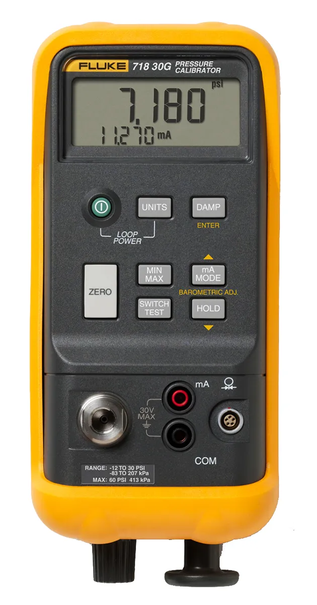 Calibratore di pressione Fluke, 2bar max, Certificazione ISO