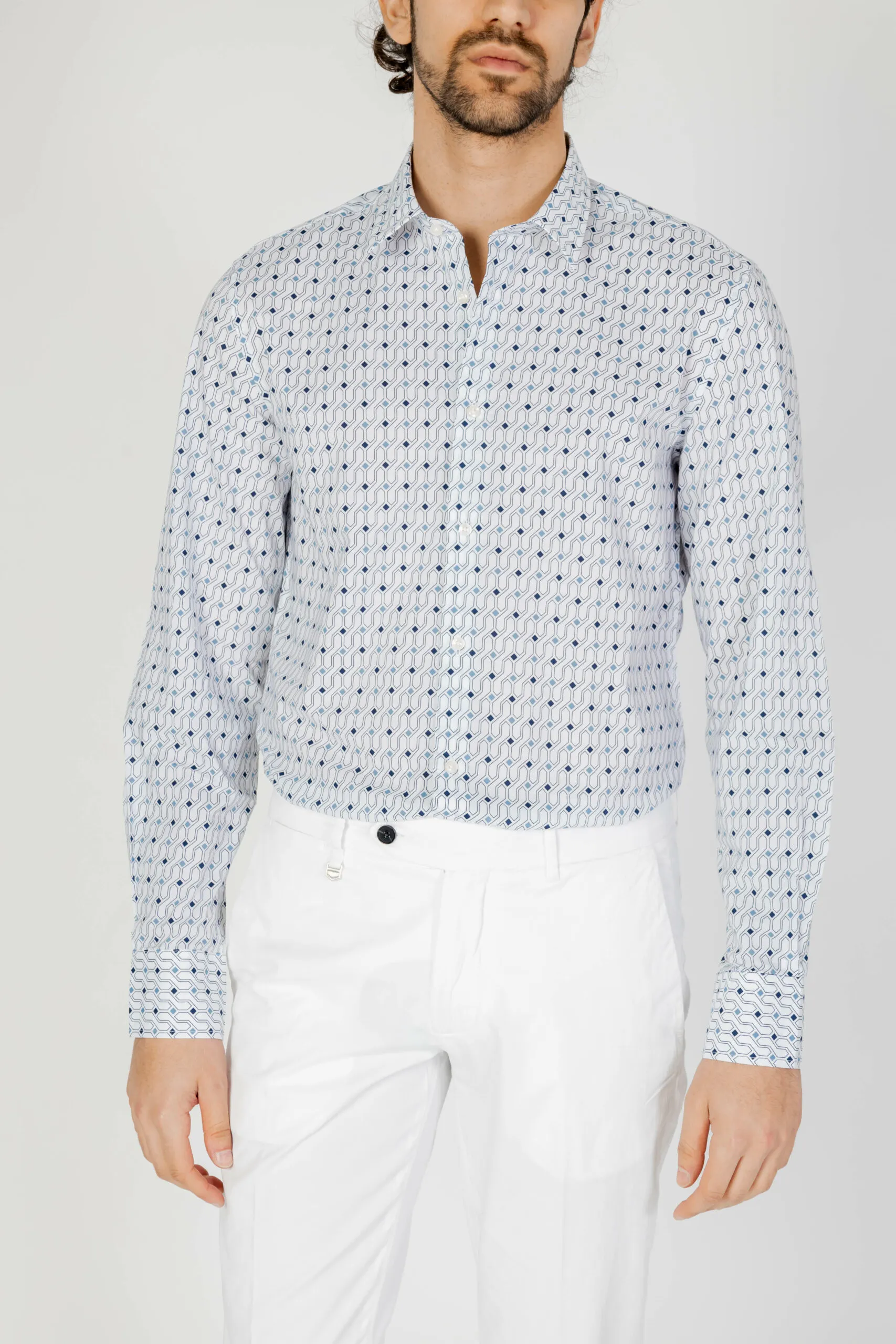 Camicia manica lunga Antony Morato NAPOLI Blu