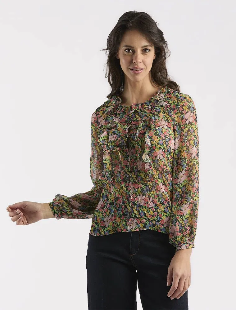 Camicia Manica Lunga Iblues - Blu
