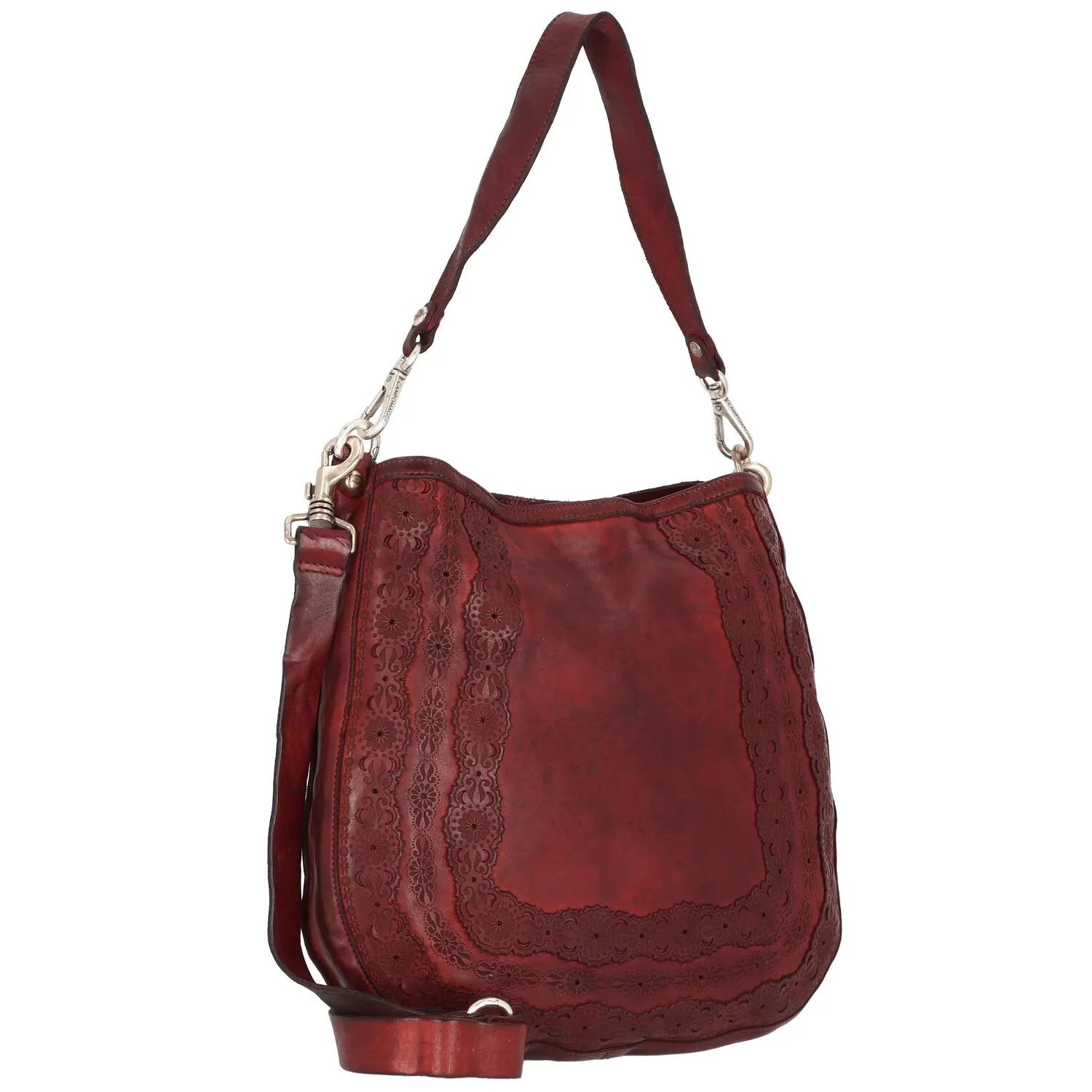 Campomaggi Borsa a tracolla in pelle 35 cm