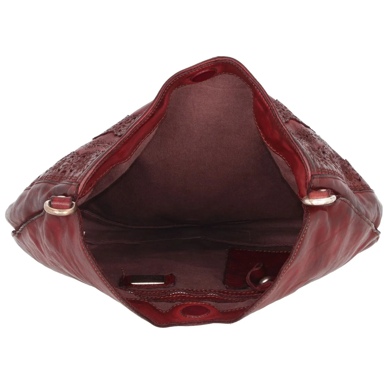 Campomaggi Borsa a tracolla in pelle 35 cm