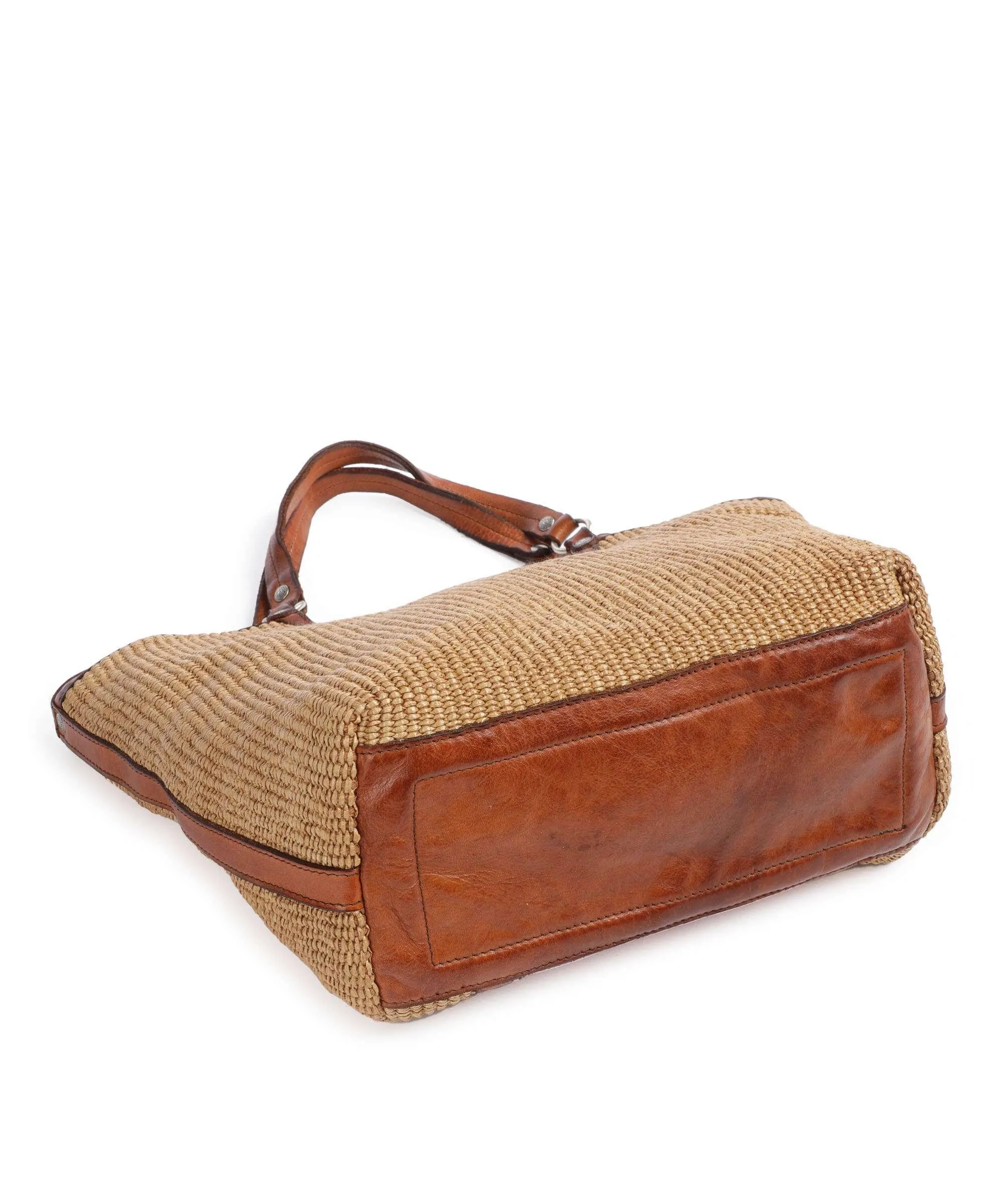 Campomaggi Brown Leather Shopper Bag