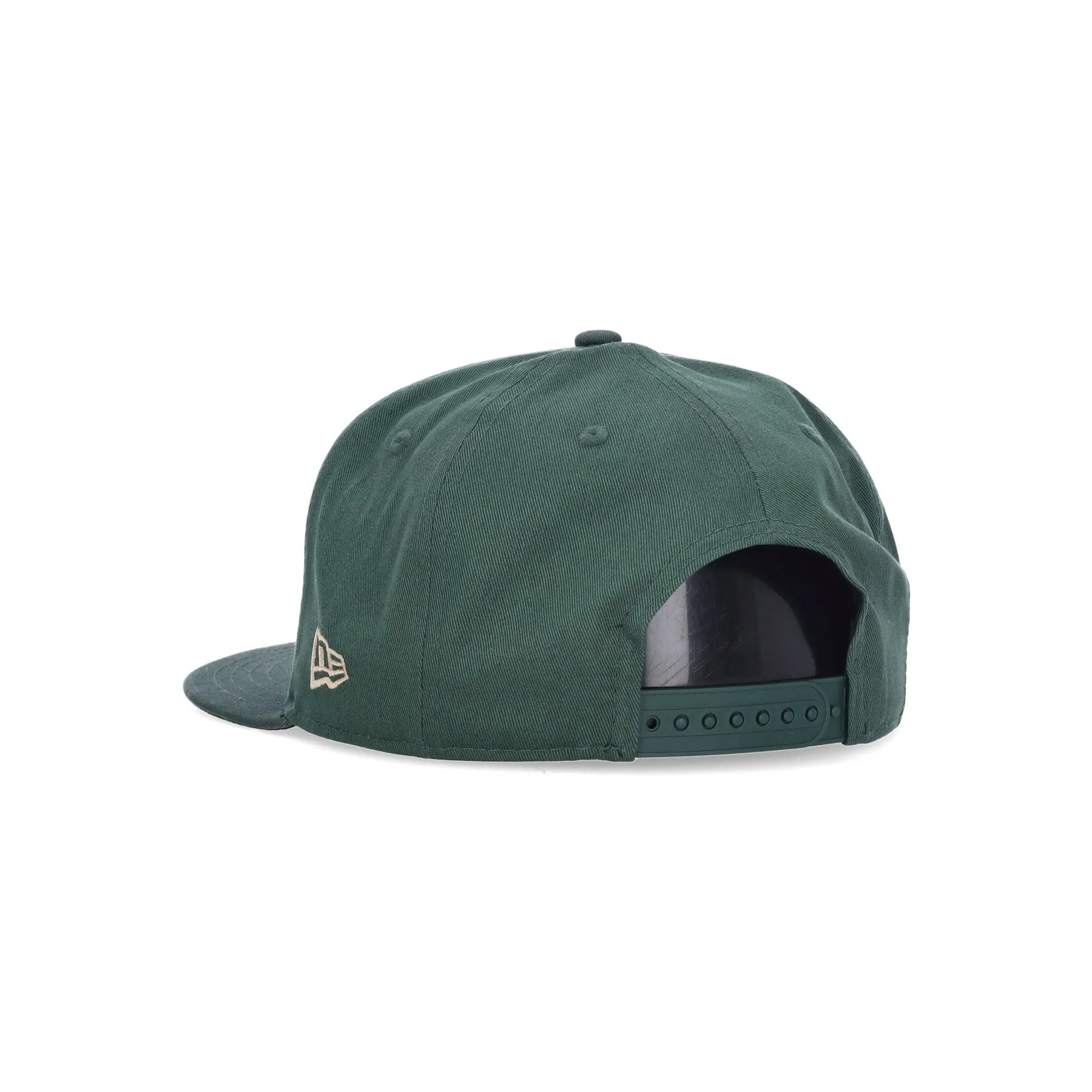 Cappellino Visiera Piatta Uomo Nba Script Team 950 Milbuc Mid Pro Green
