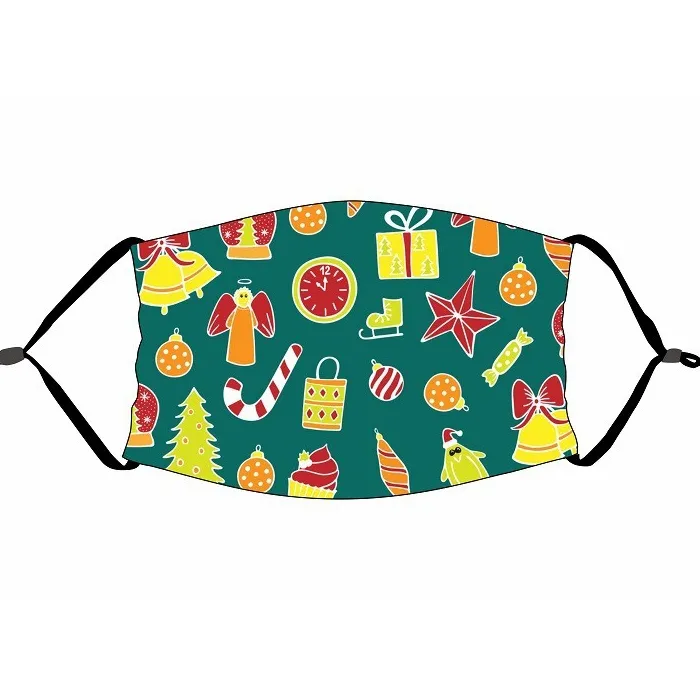 Cappuccetta Christmas green petrol mouth
