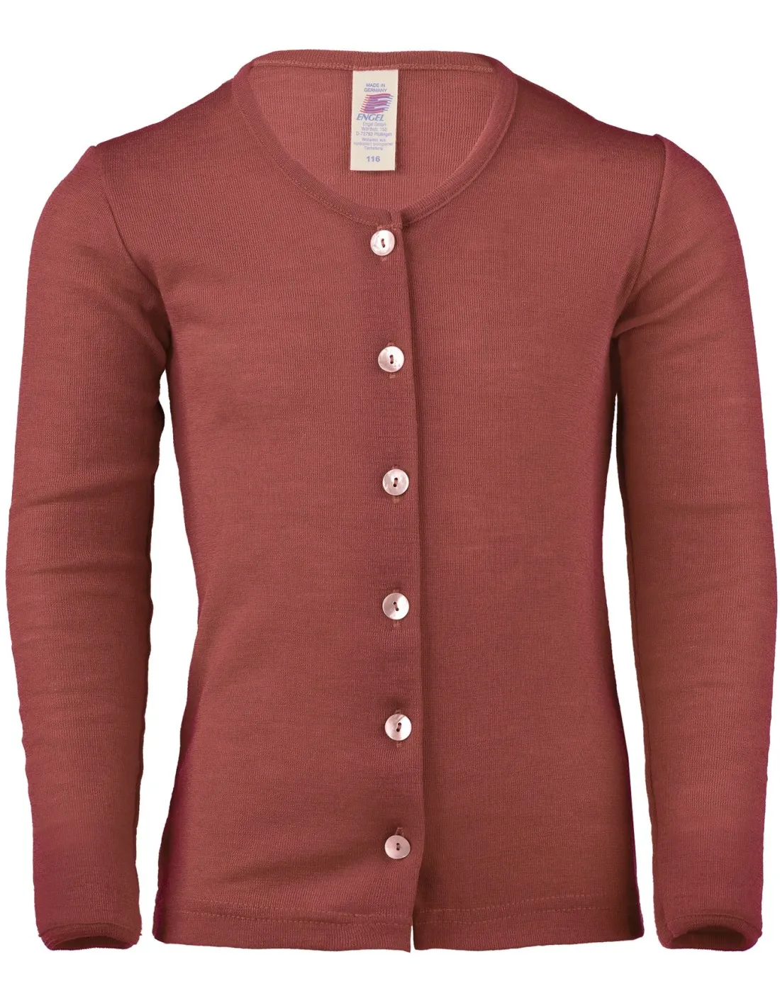 CARDIGAN BAMBINO LANA SETA