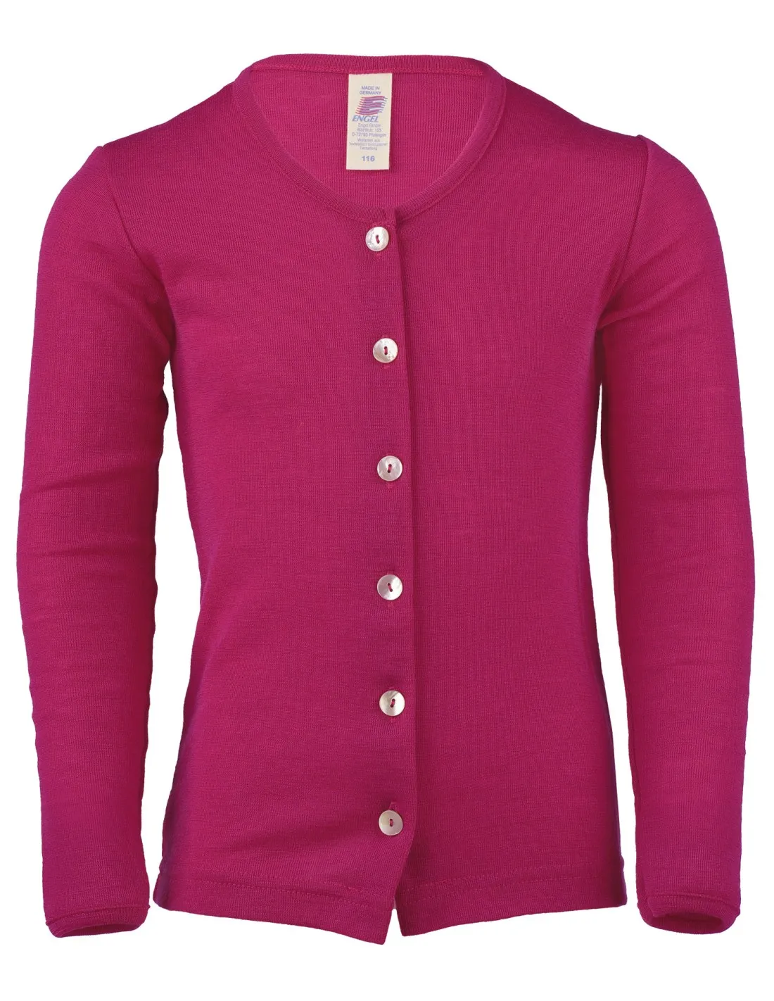 CARDIGAN BAMBINO LANA SETA