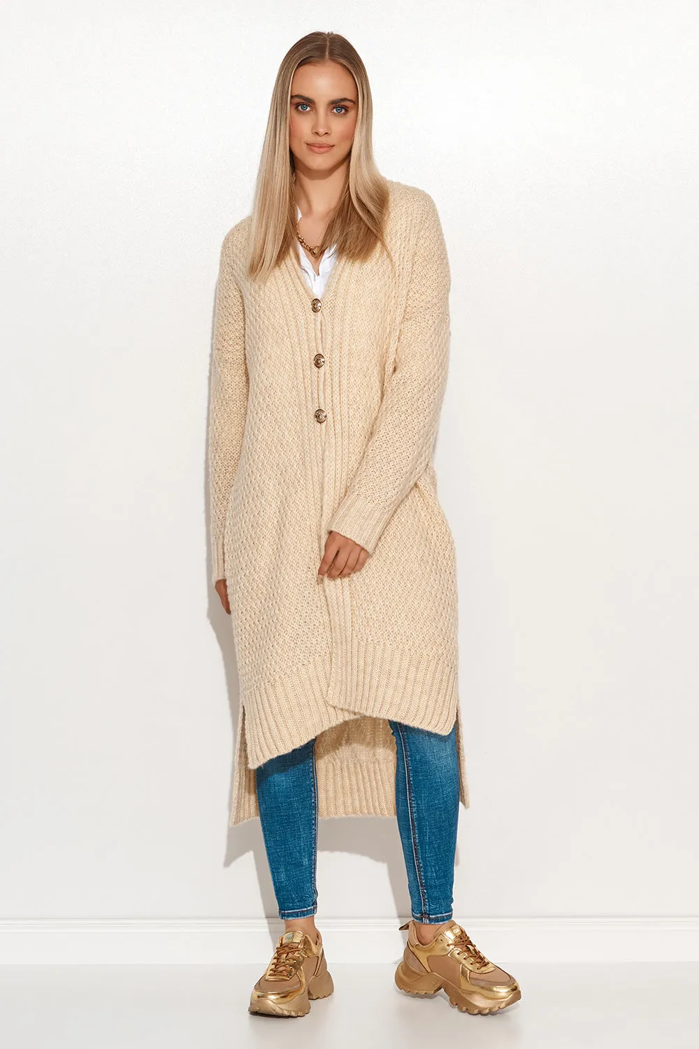 Cardigan model 158153 Makadamia - Google SEO Result: 158153 Makadamia Cardigan Model