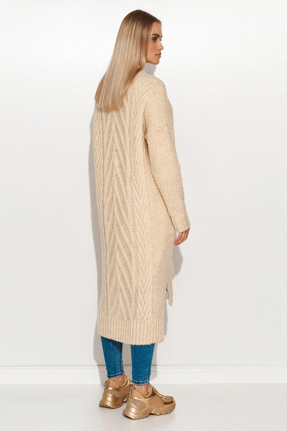Cardigan model 158153 Makadamia - Google SEO Result: 158153 Makadamia Cardigan Model