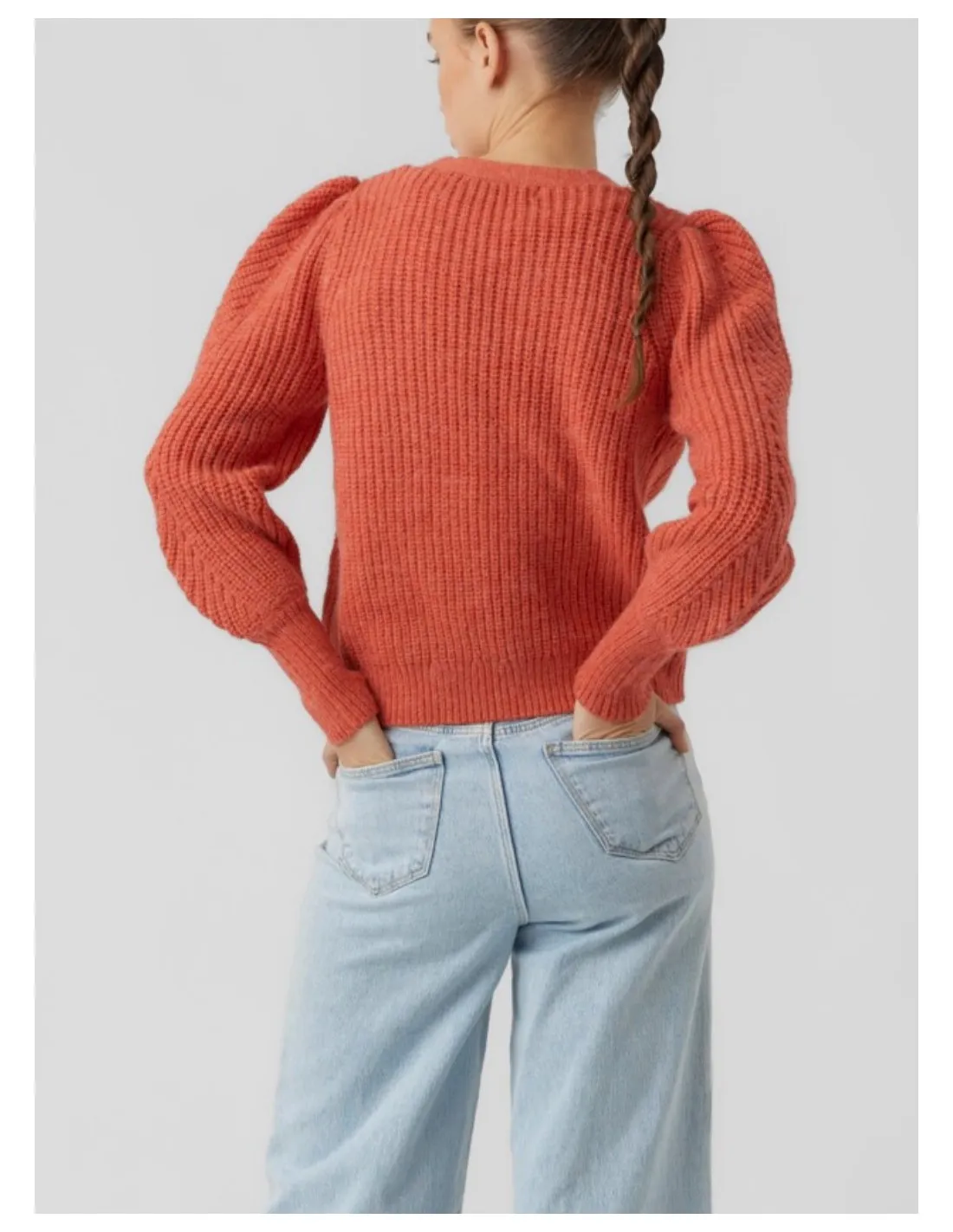 Cardigan with Vero Moda branding for women
