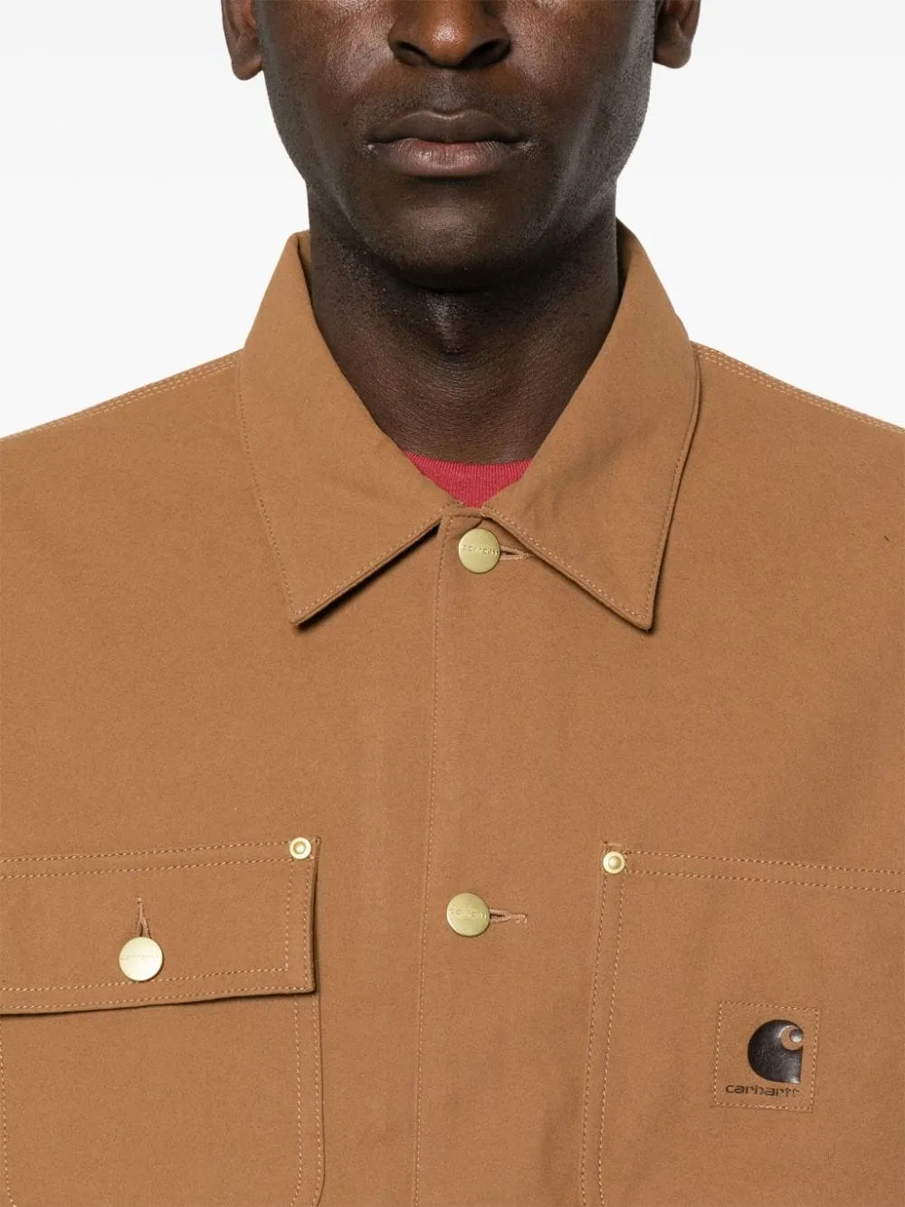 CARHARTT WIP ARTIFICIAL SUEDE MICHIGAN Coat