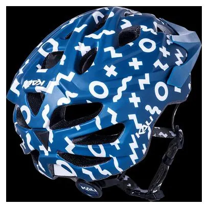 Casco per bambini Kali Chakra Plus Blu/Bianco - Taglia unica (52-57 cm)