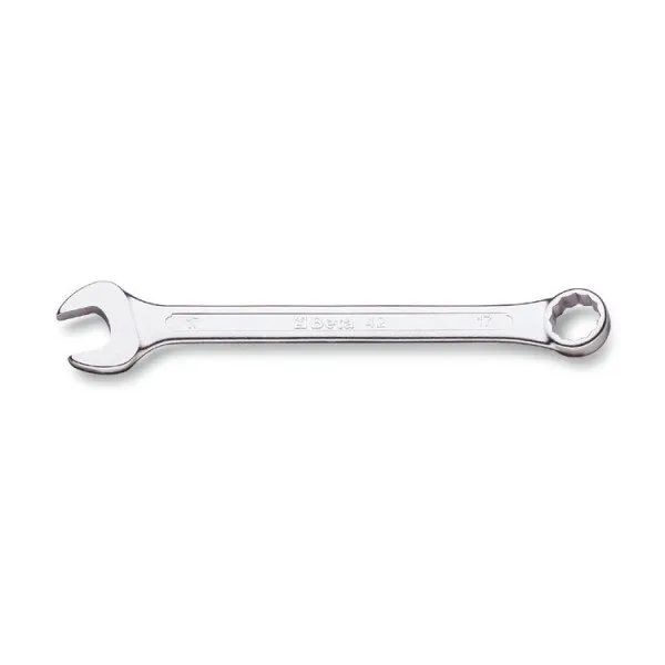 CHIAVI COMBINATE A FORCHETTA E POLIGONALE PIEGATA CROMATE 42 30