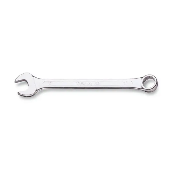 CHIAVI COMBINATE A FORCHETTA E POLIGONALE PIEGATA CROMATE 42 30