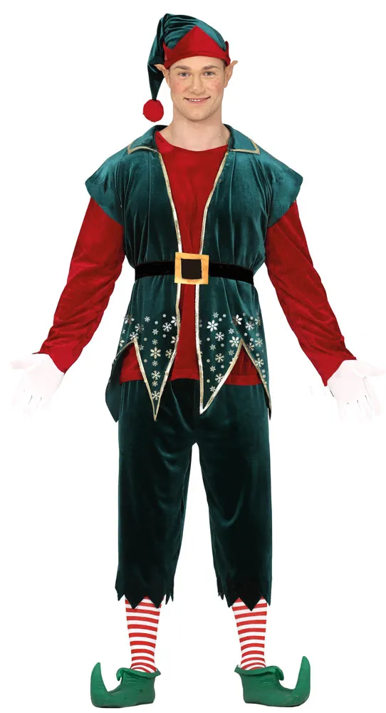 Men's Christmas Elf Costume