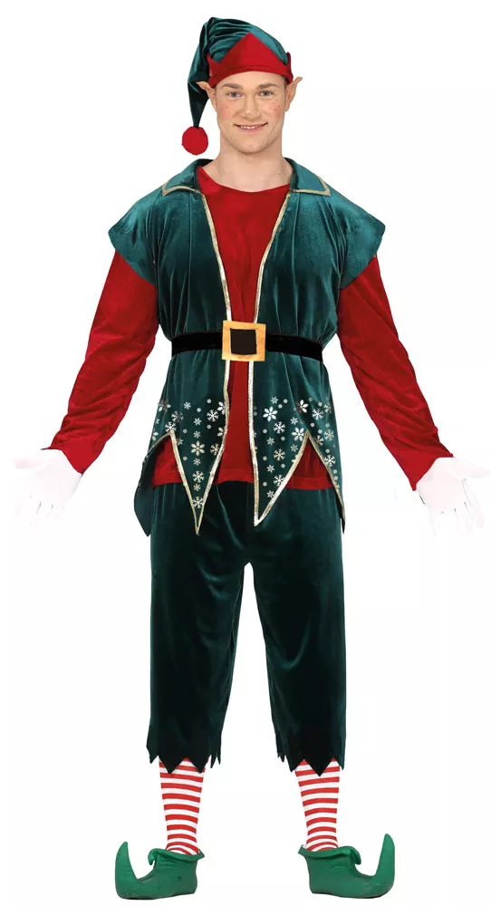 Men's Christmas Elf Costume