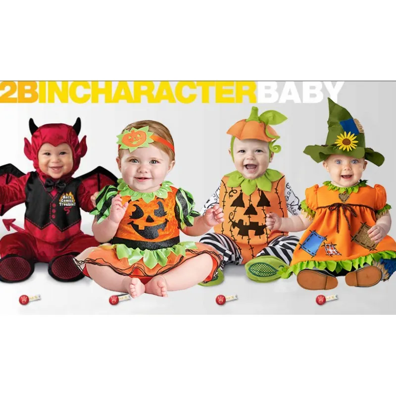 Costume Halloween Spaventapasseri Bimba Incharacter 0-24 mesi