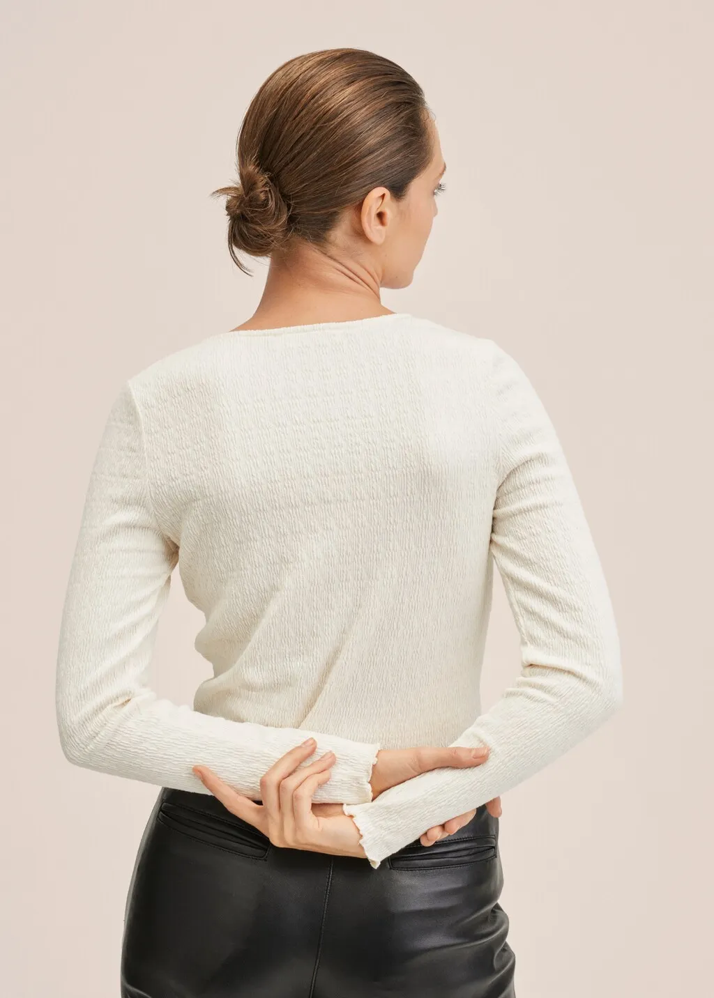 Cotton cardigan fabric