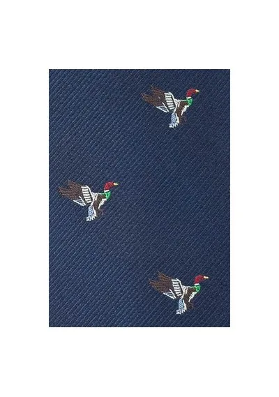 Cravatta pernici blu