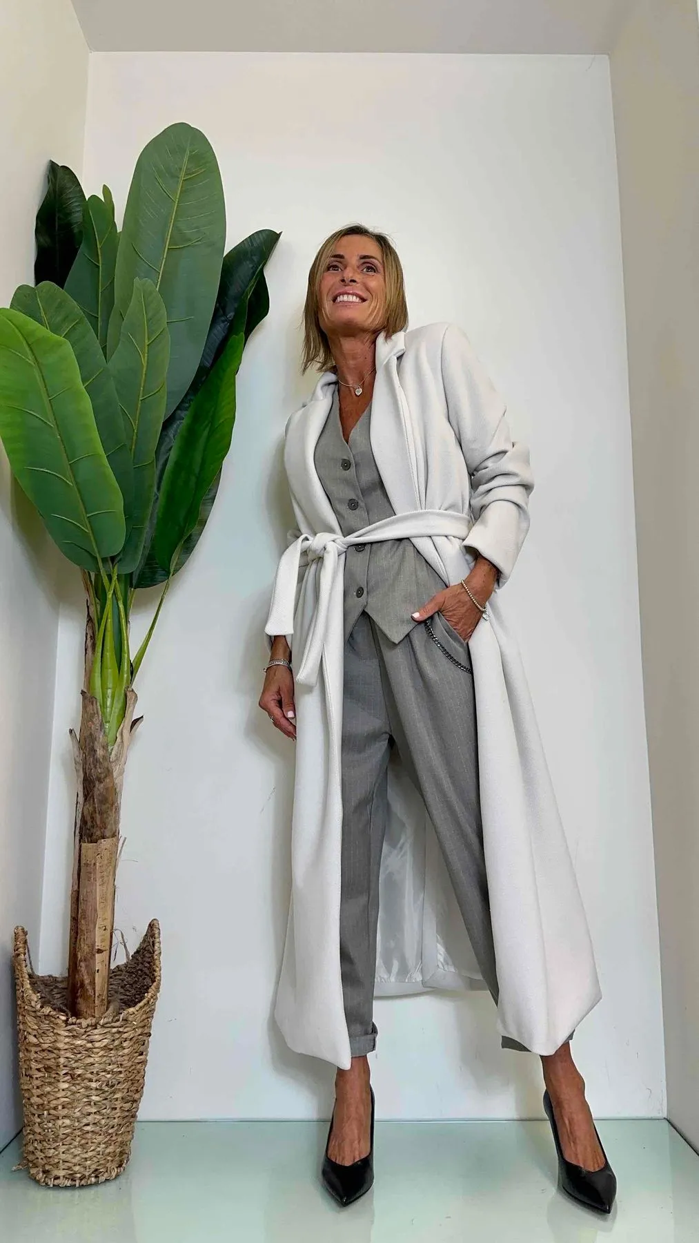 DAFNE - 6087P56 - CAPPOTTO VESTAGLIA VELOUR SOFT