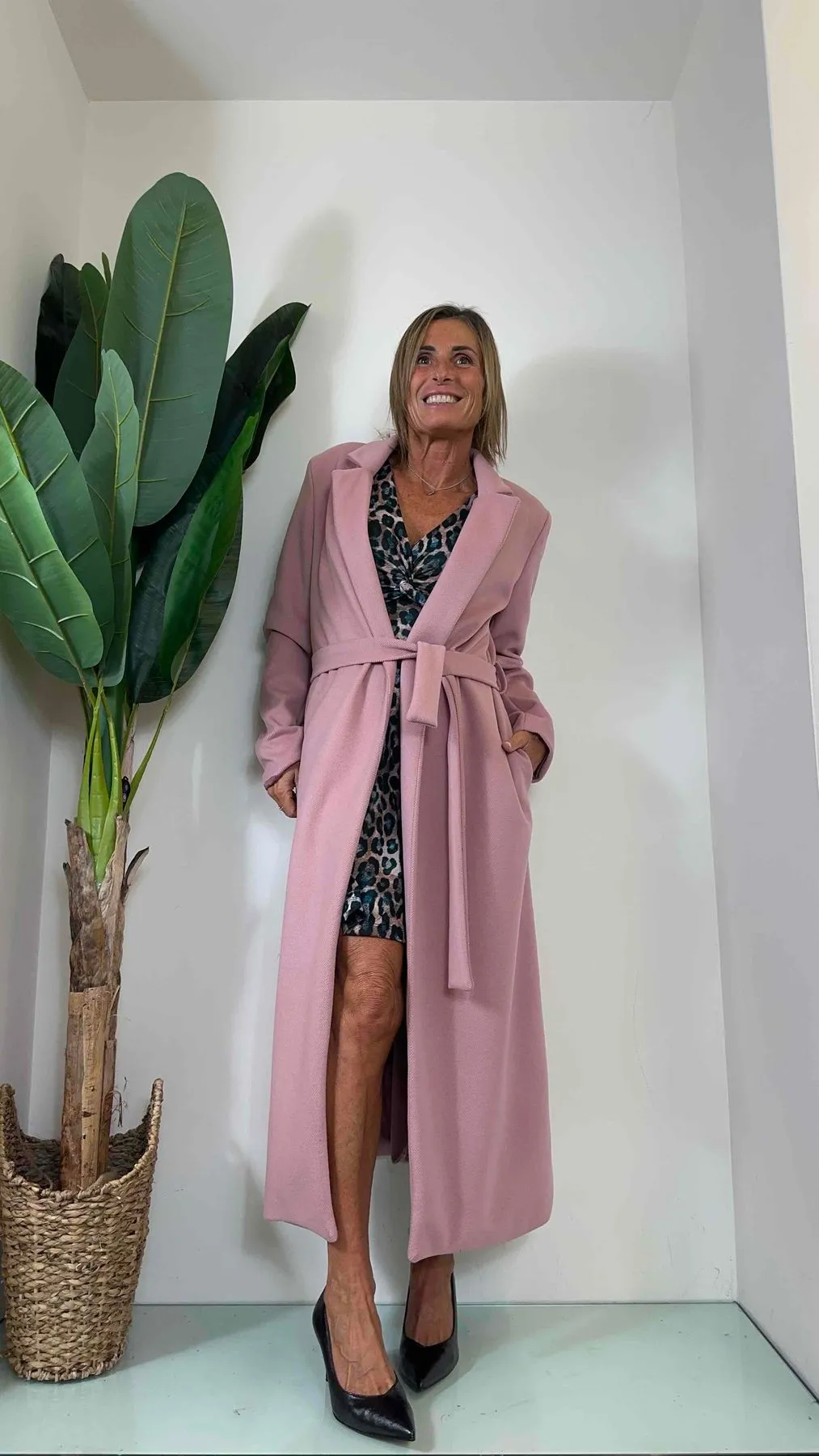 DAFNE - 6087P56 - CAPPOTTO VESTAGLIA VELOUR SOFT