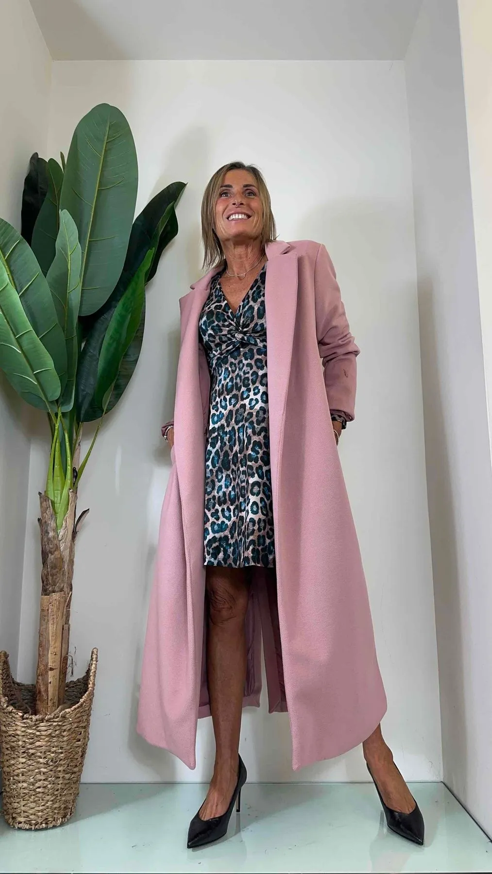 DAFNE - 6087P56 - CAPPOTTO VESTAGLIA VELOUR SOFT