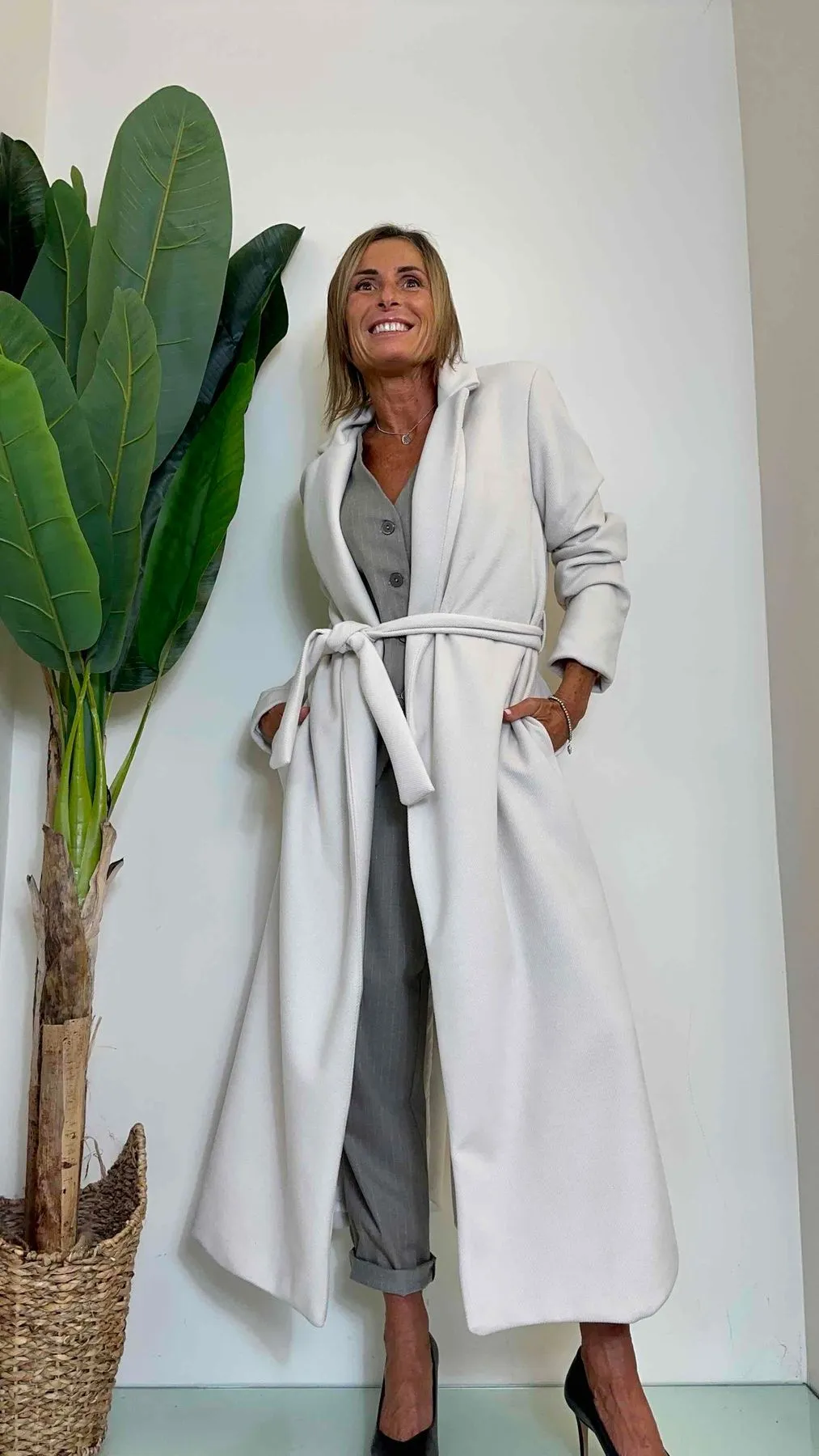 DAFNE - 6087P56 - CAPPOTTO VESTAGLIA VELOUR SOFT