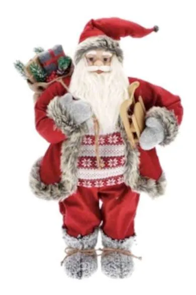 Christmas Decoration Model Santa Claus-h. 80 cm