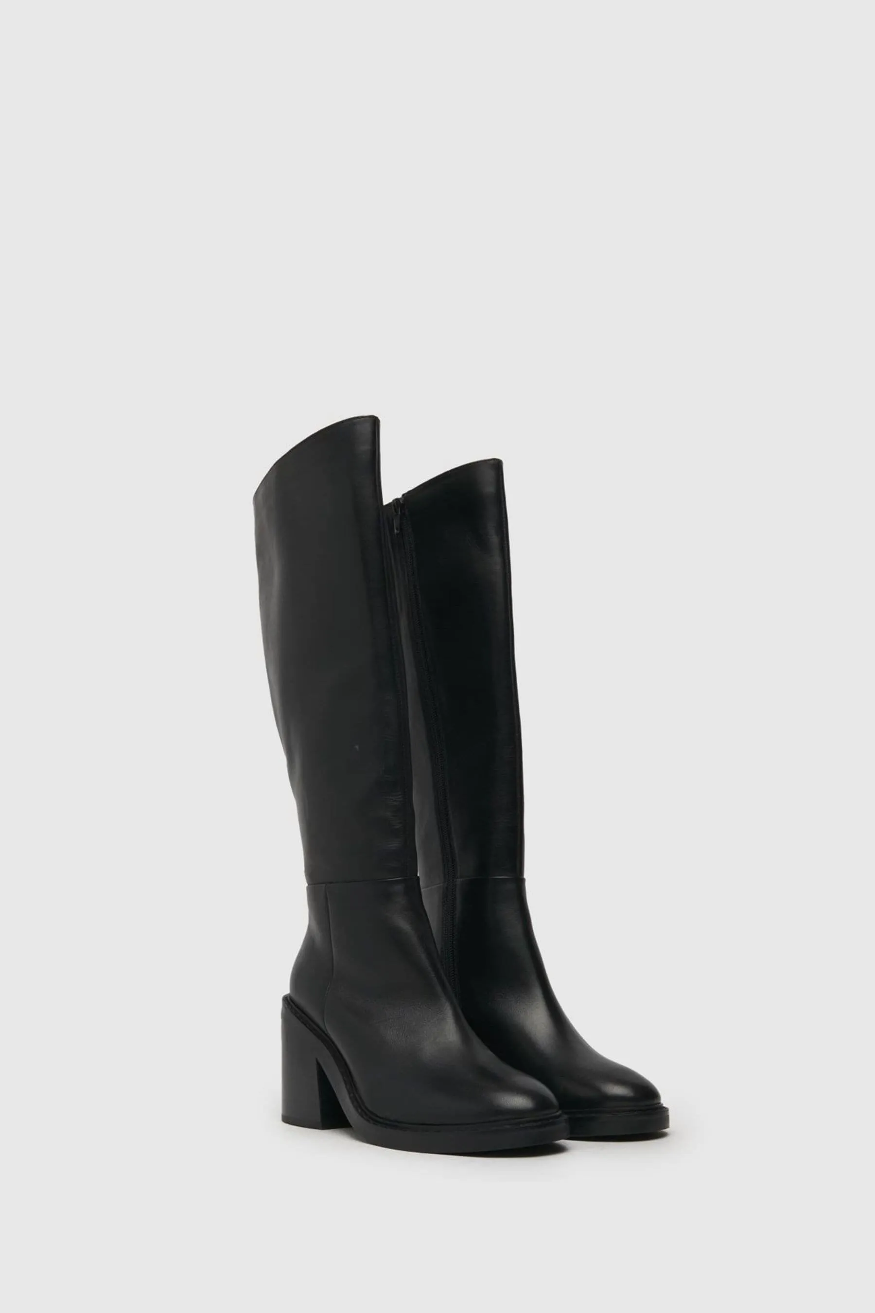 Delaney - Nero al ginocchio - Stivali a plateau - Schuh