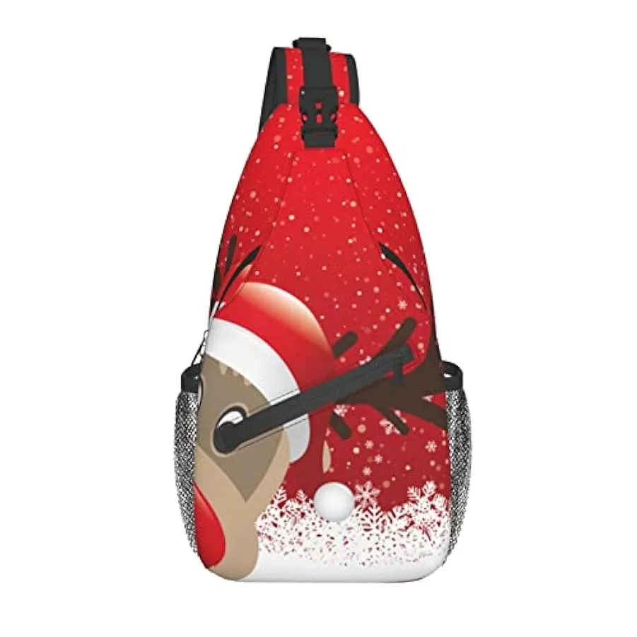 DJNGN Christmas Shoulder Bag, Weekend Outdoor Backpack for Men and Women