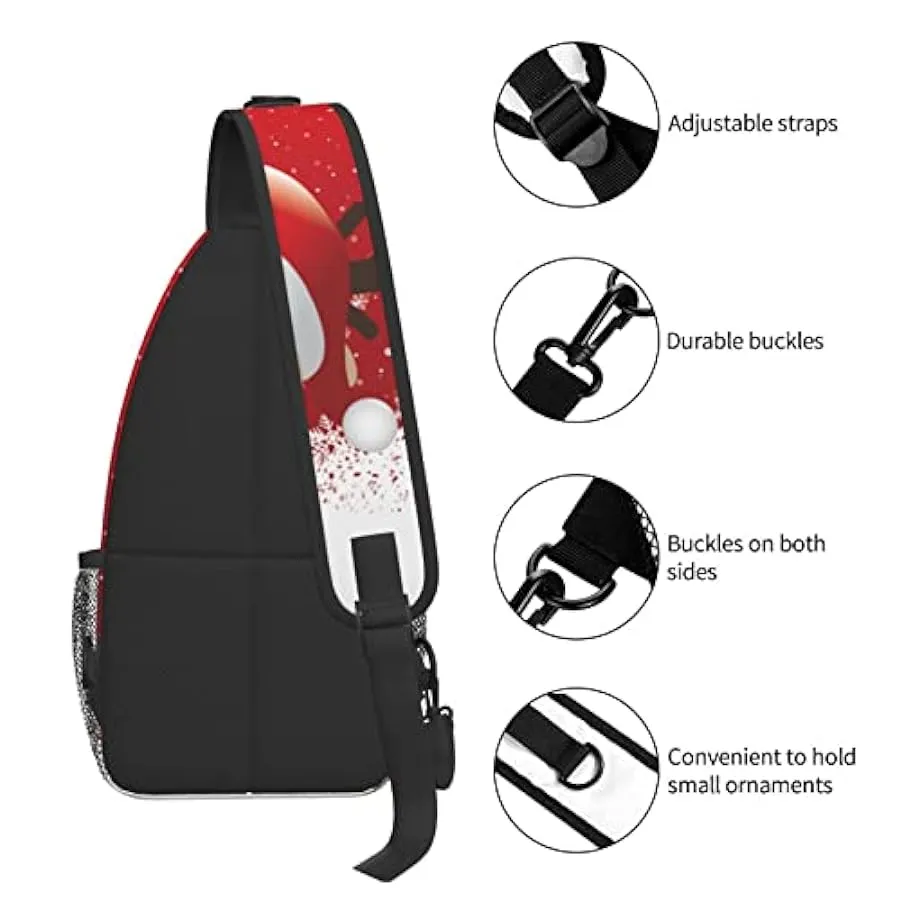 DJNGN Christmas Shoulder Bag, Weekend Outdoor Backpack for Men and Women