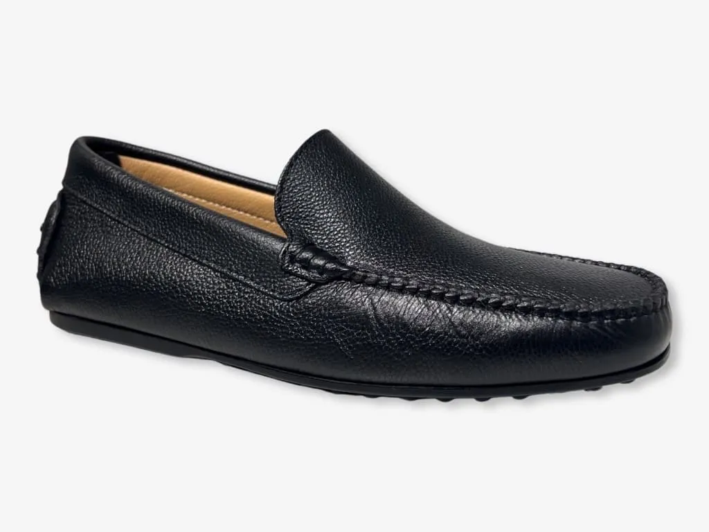 D'Ordia leather heel loafer