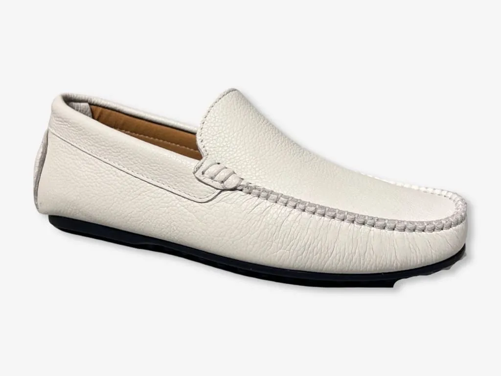 D'Ordia leather heel loafer