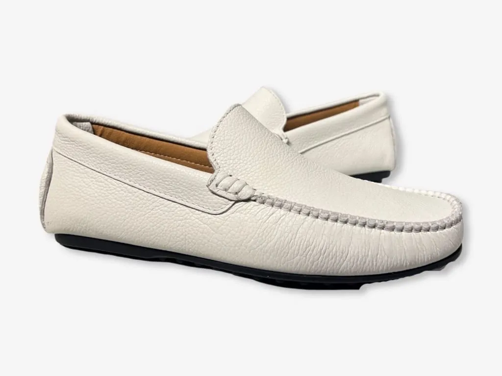 D'Ordia leather heel loafer