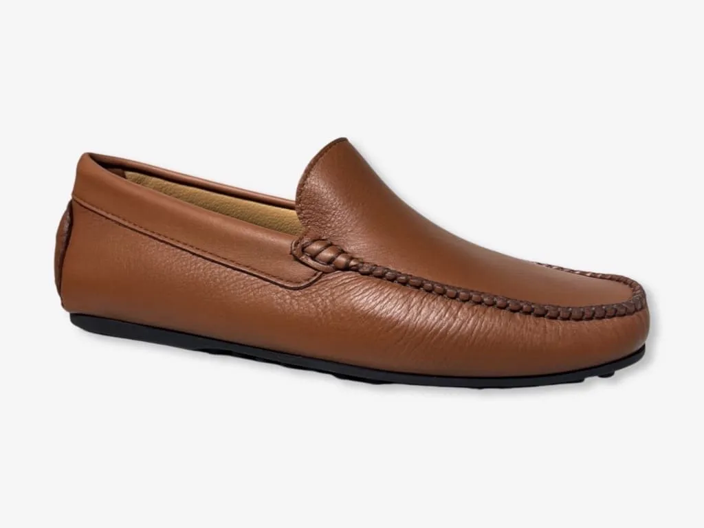 D'Ordia leather heel loafer