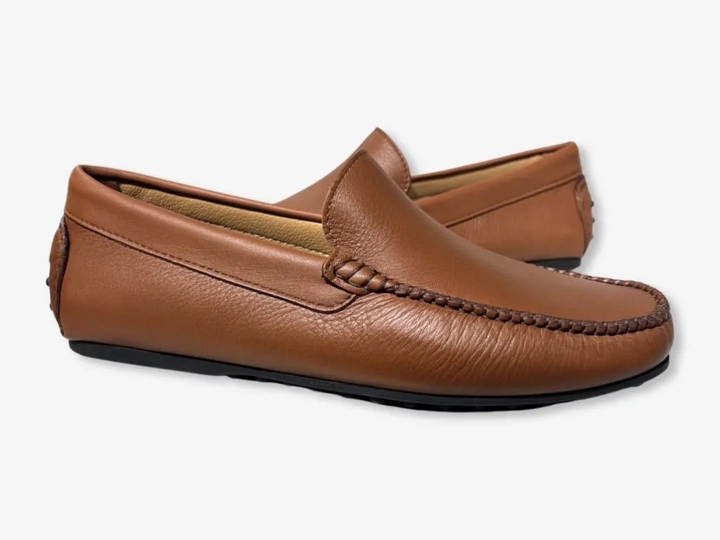 D'Ordia leather heel loafer