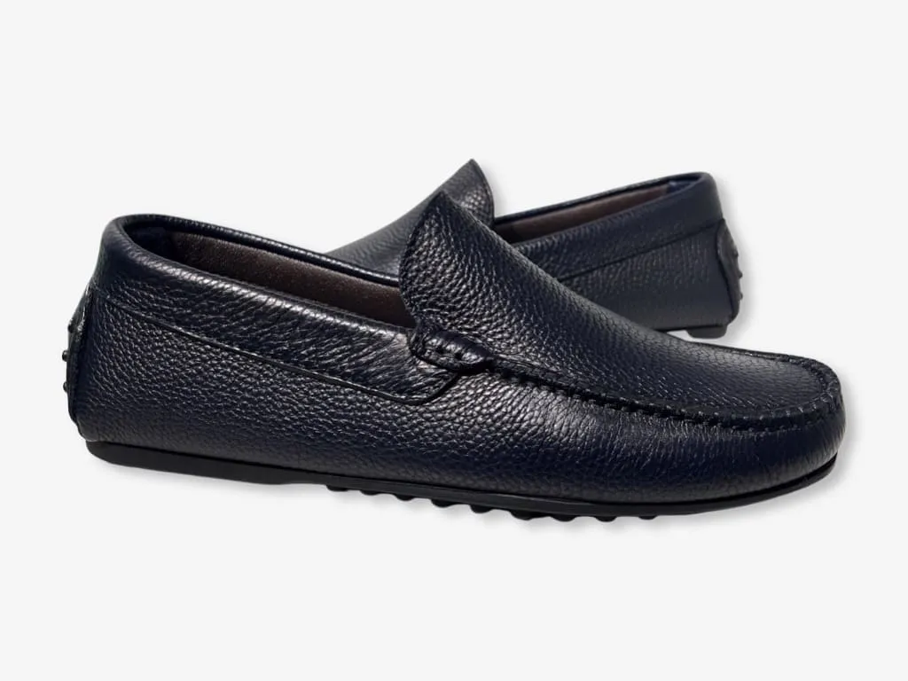 D'Ordia leather heel loafer