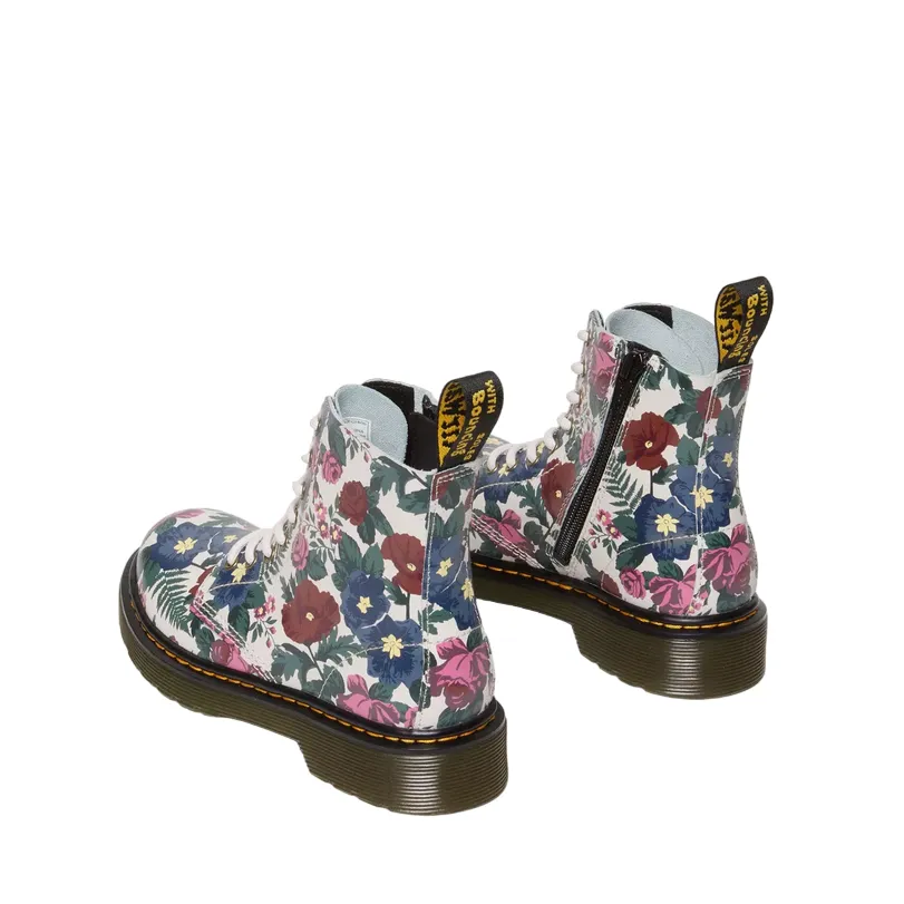 Dr. Martens 1460 English Garden Girls Ankle Boot, Multicolor, Model 31604649