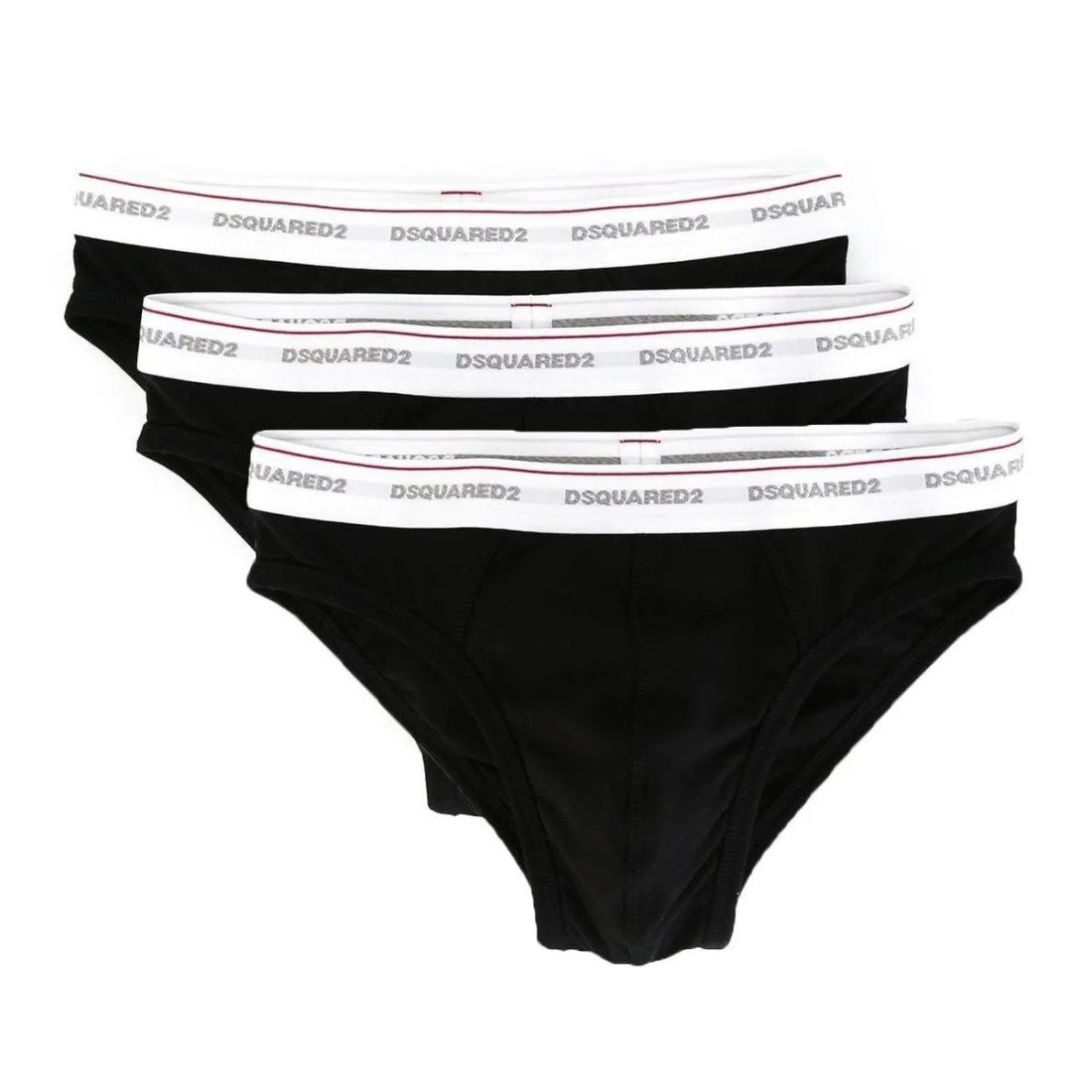 DSQUARED2 - Set 3 slip con logo