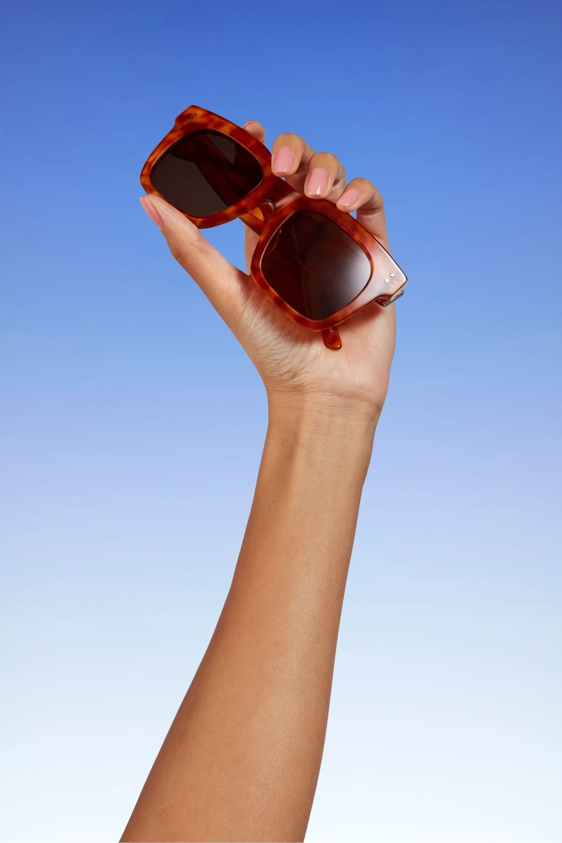 Dune London - Occhiali da sole glam pesante in acetato