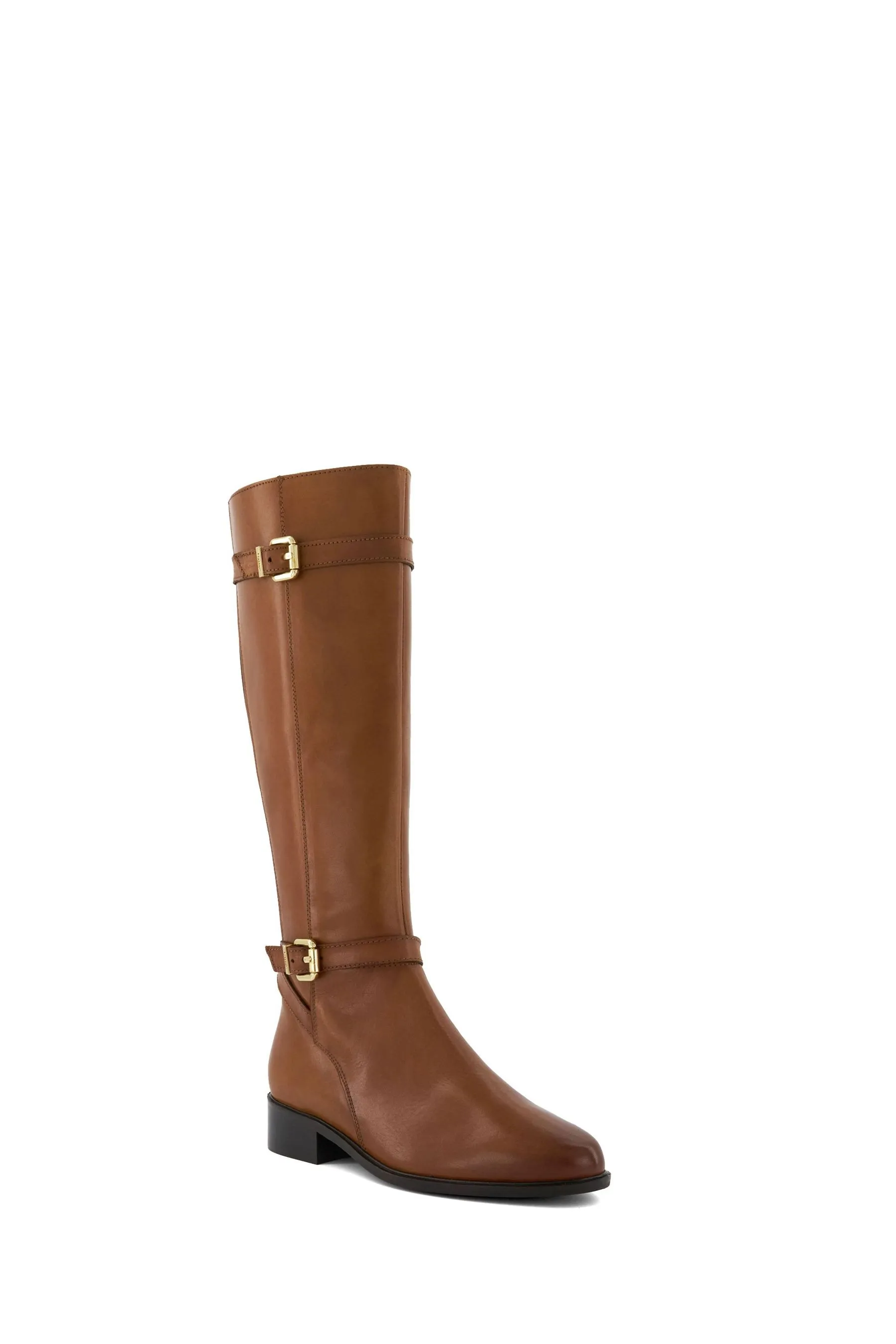 Dune London Wide Fit - Tepi - Knee-high Boots with Signature