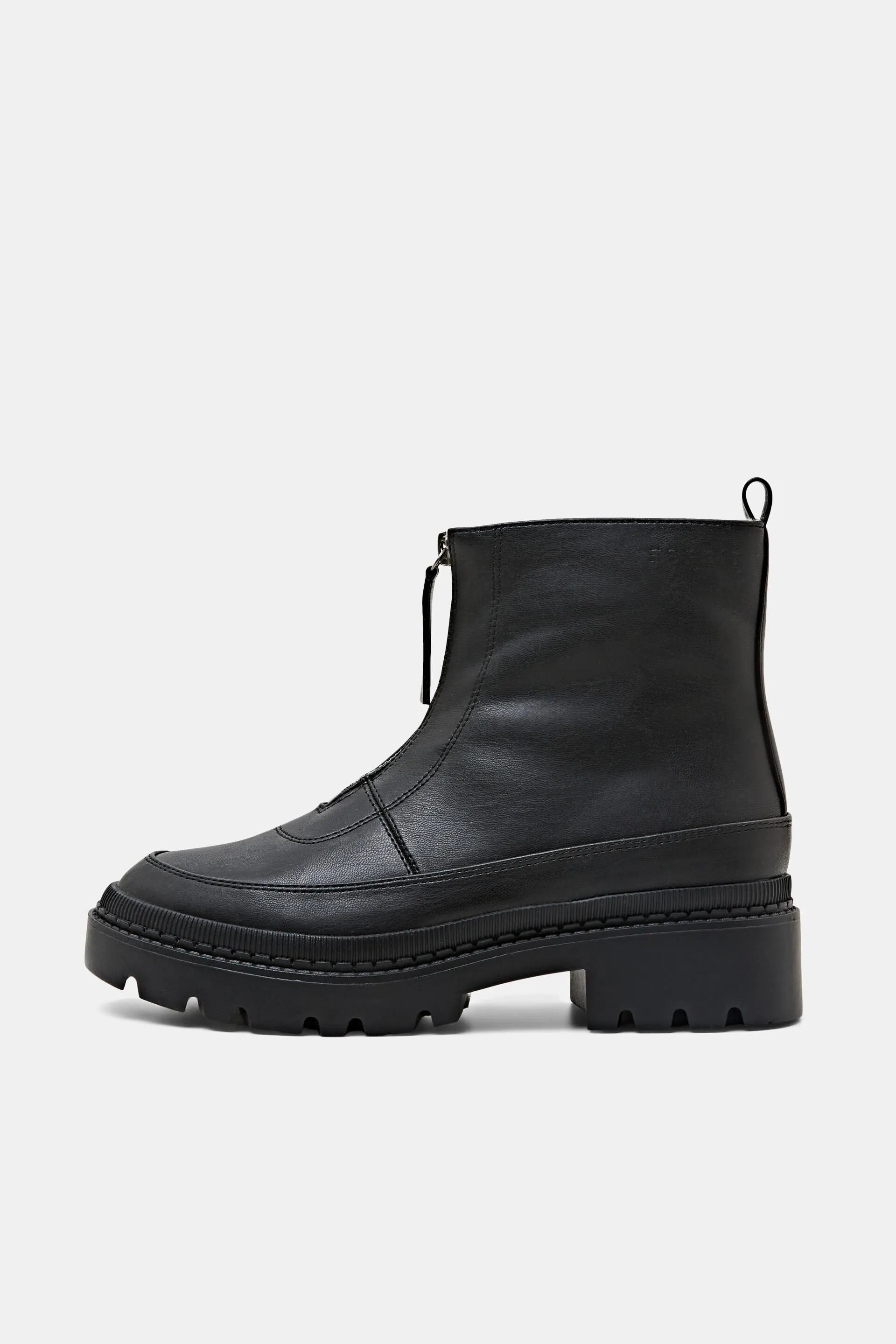 Ecopelle zip boots