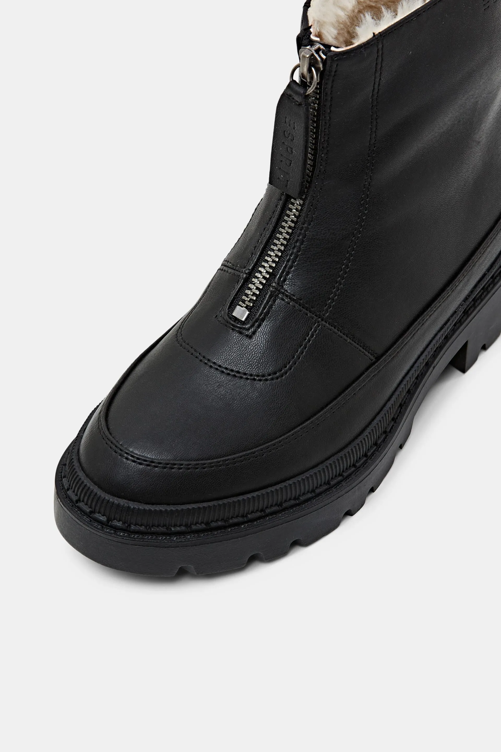 Ecopelle zip boots