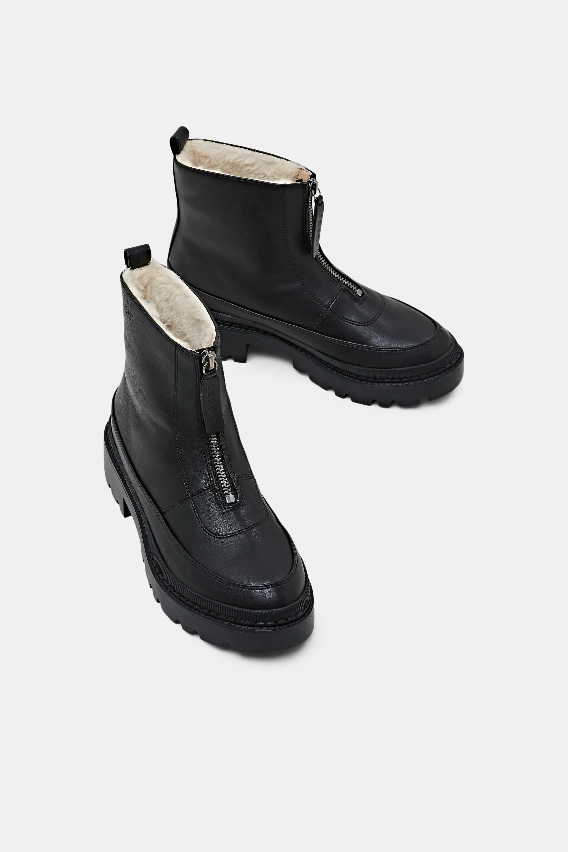 Ecopelle zip boots