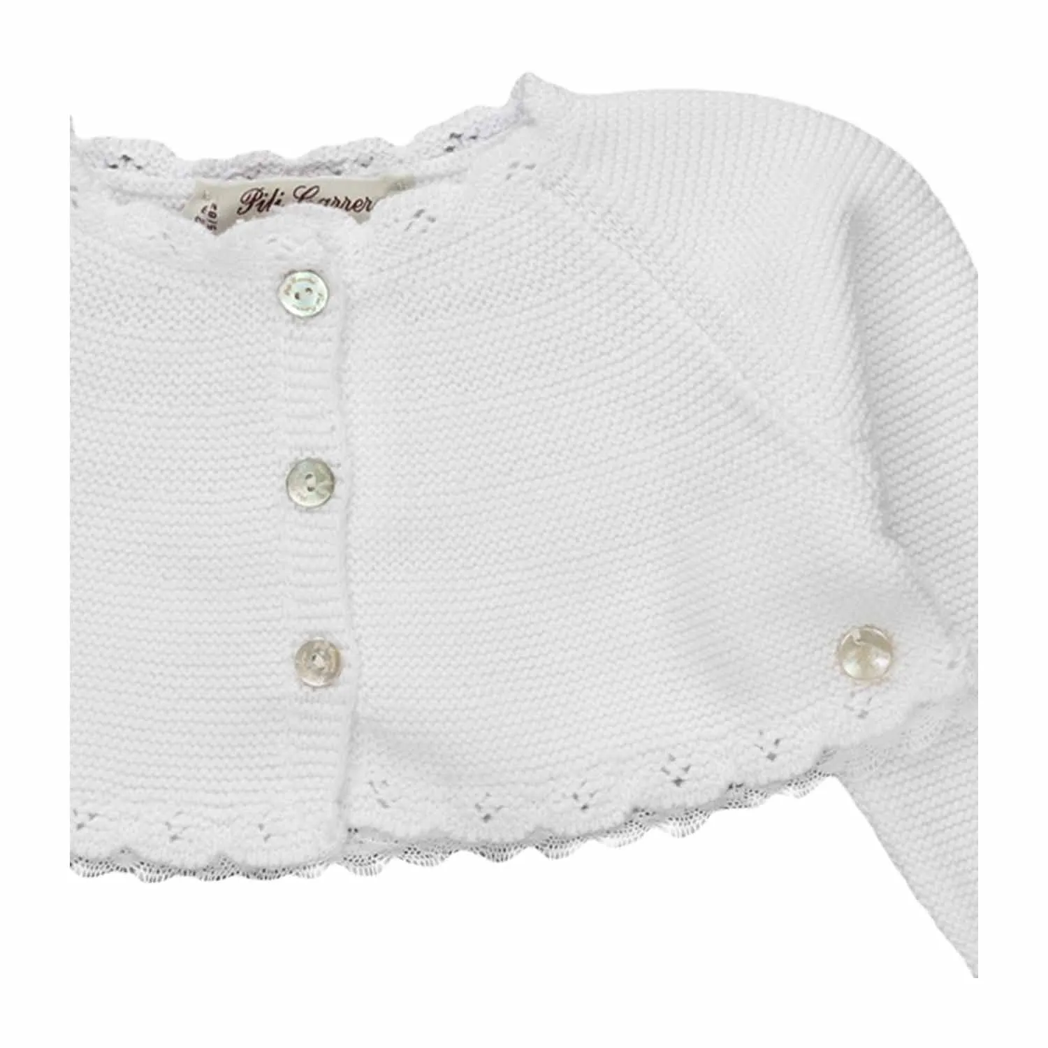 Elegant Newborn Cardigan
