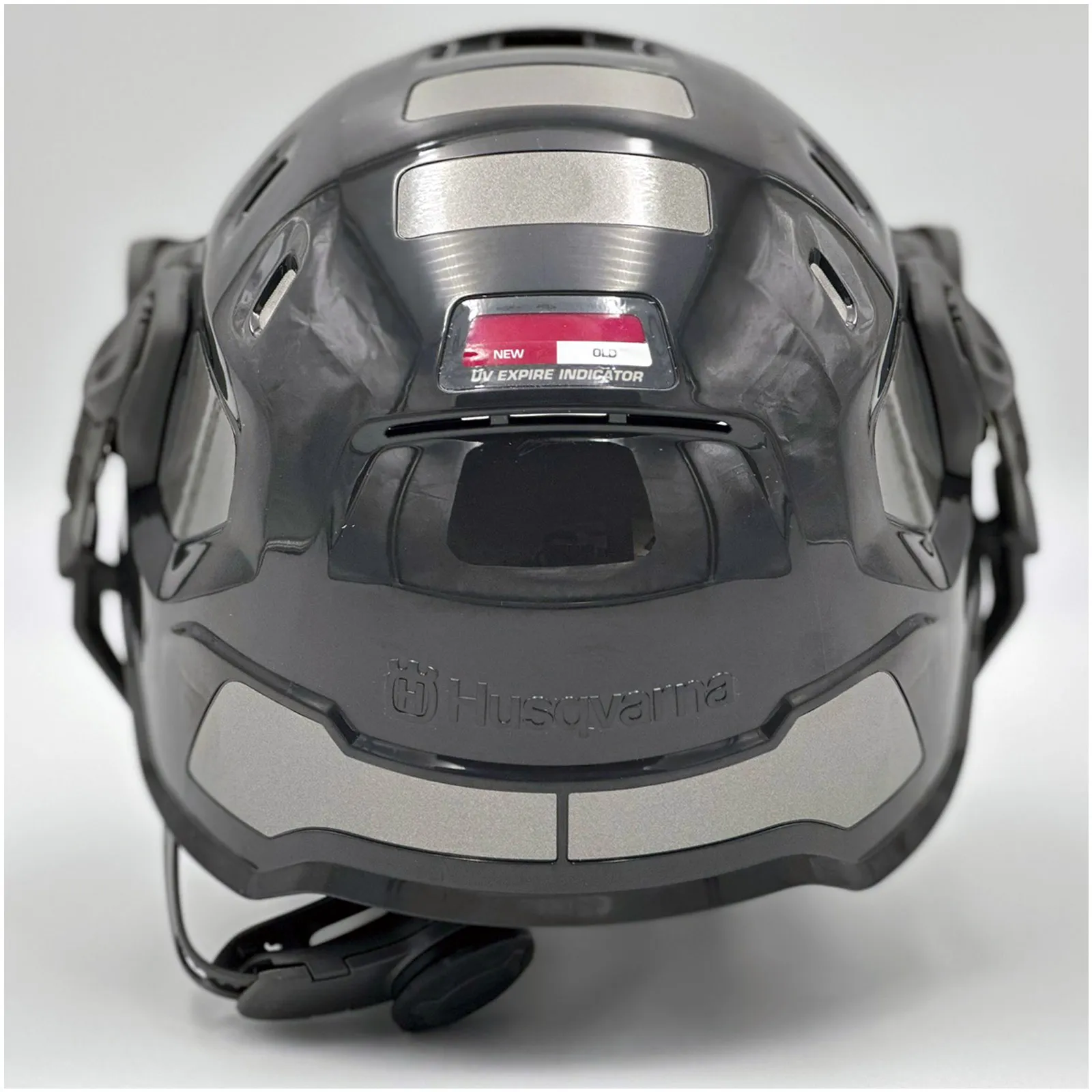 Elemetto Casco di Protezione HUSQVARNA con Visiera Cuffie Integrati Ventilato Regolabile Cricchetto HELMET PE 10 H SMARTGUARD