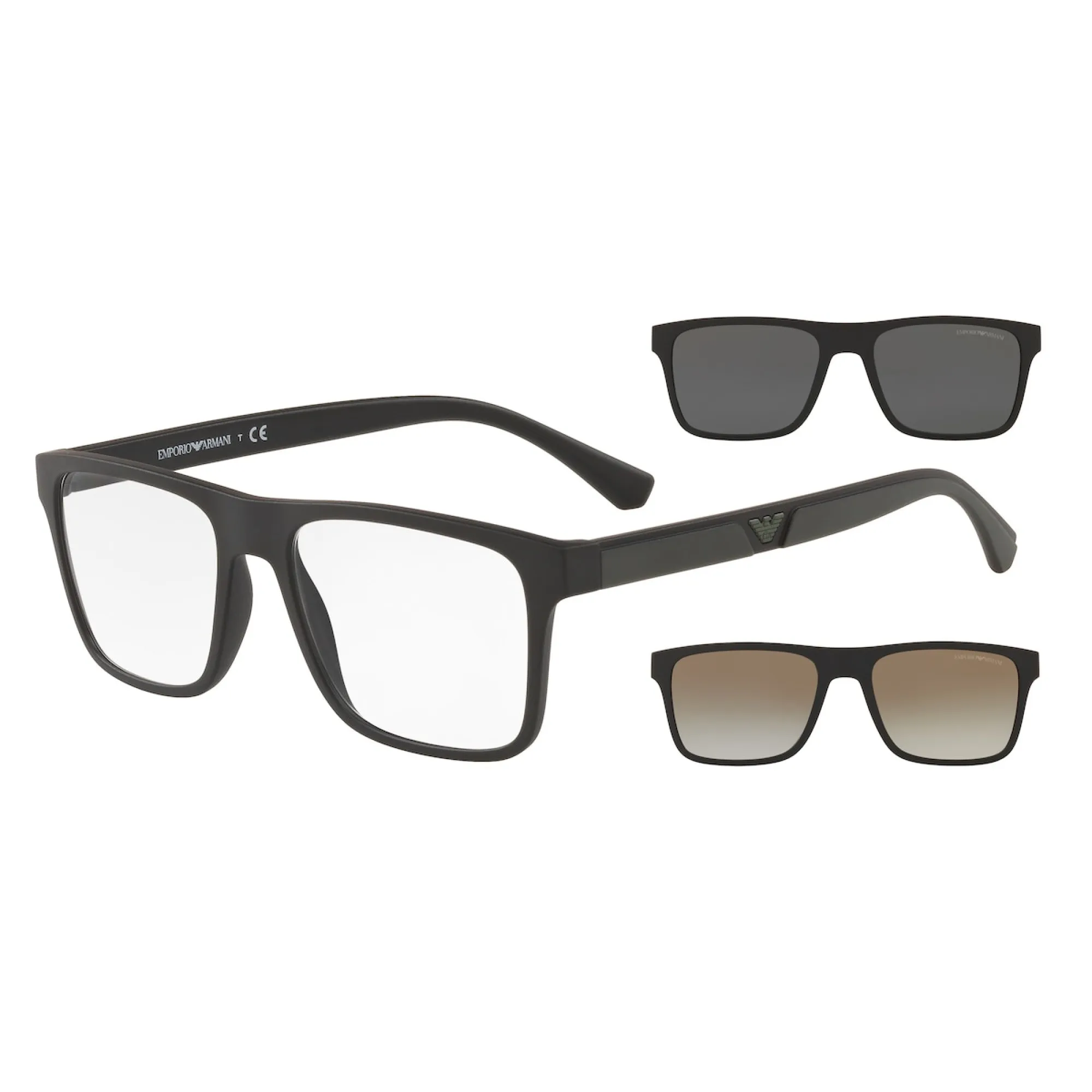   Emporio Armani EA 4115 - 58531W Nero Opaco | Occhiale Da Sole Uomo 