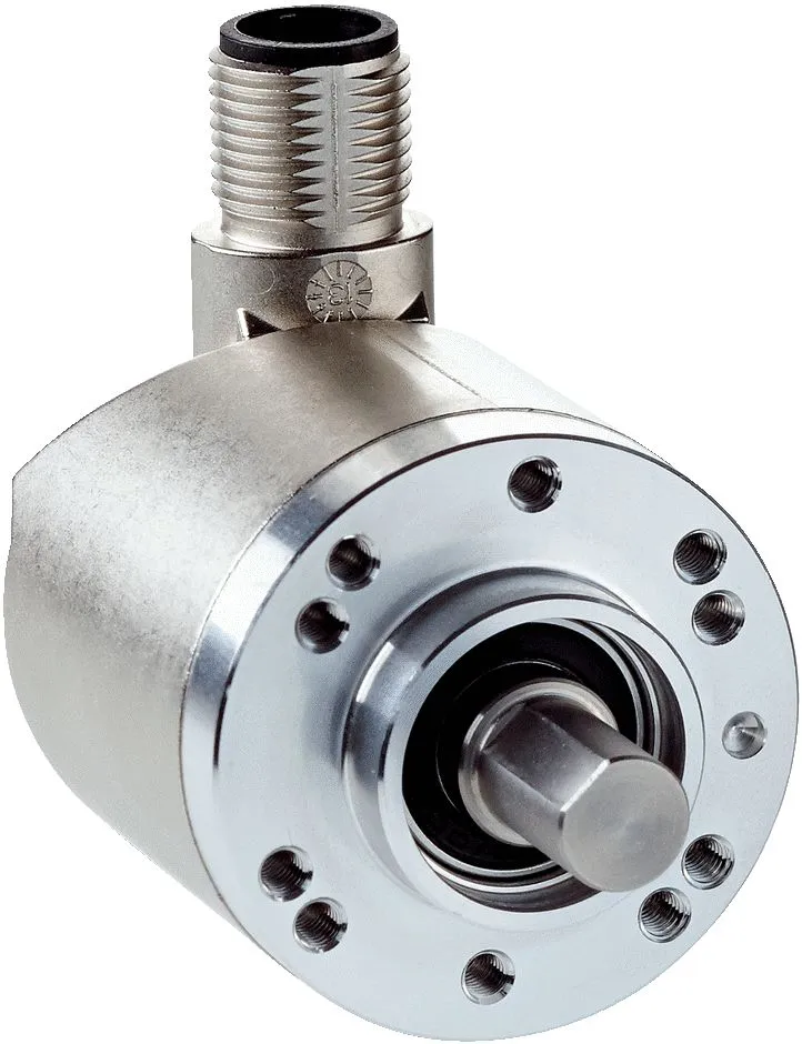 Encoder assoluto SICK, 4096ppr impulsi giro , dia. albero 10mm, uscita IO-Link