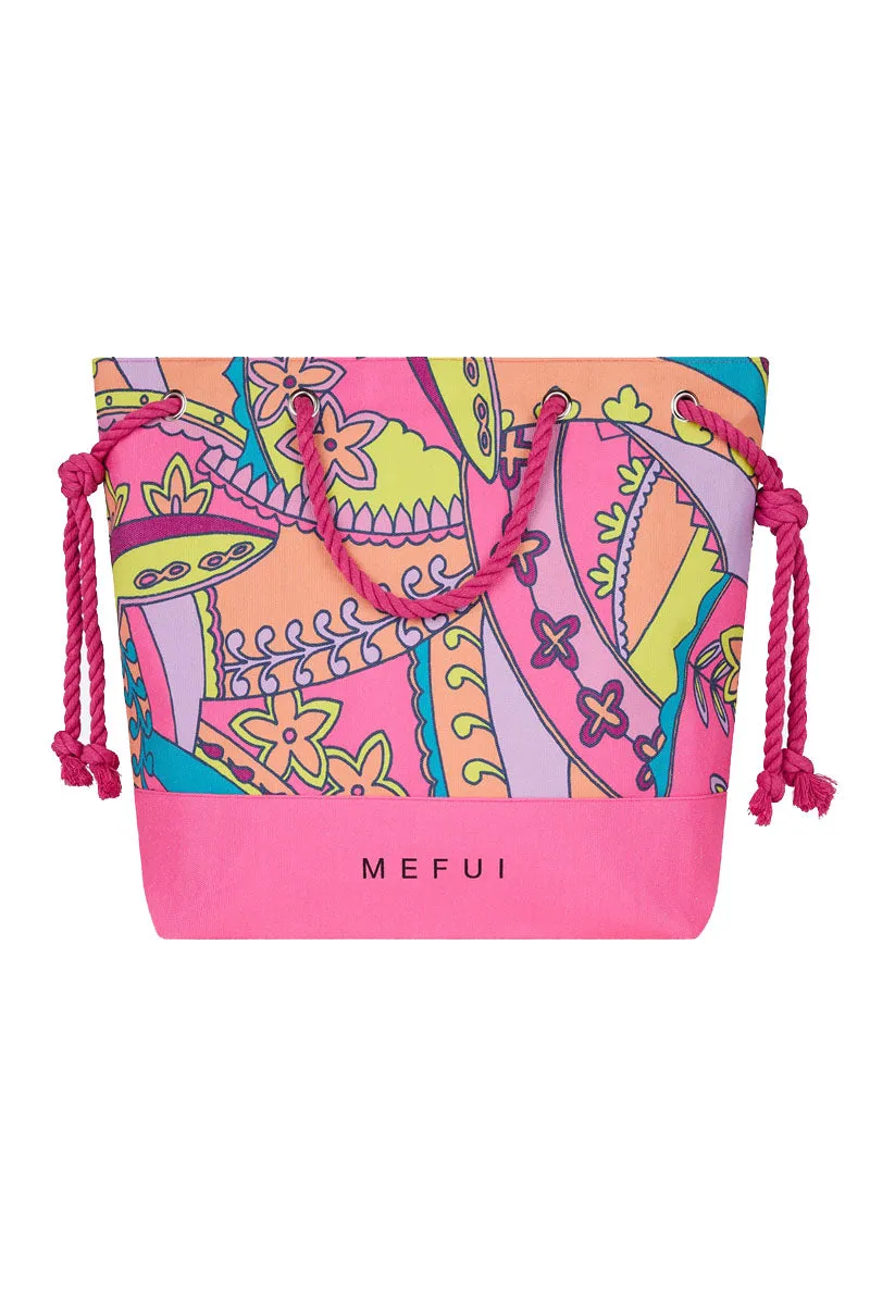 Fantasia Printed Handbag