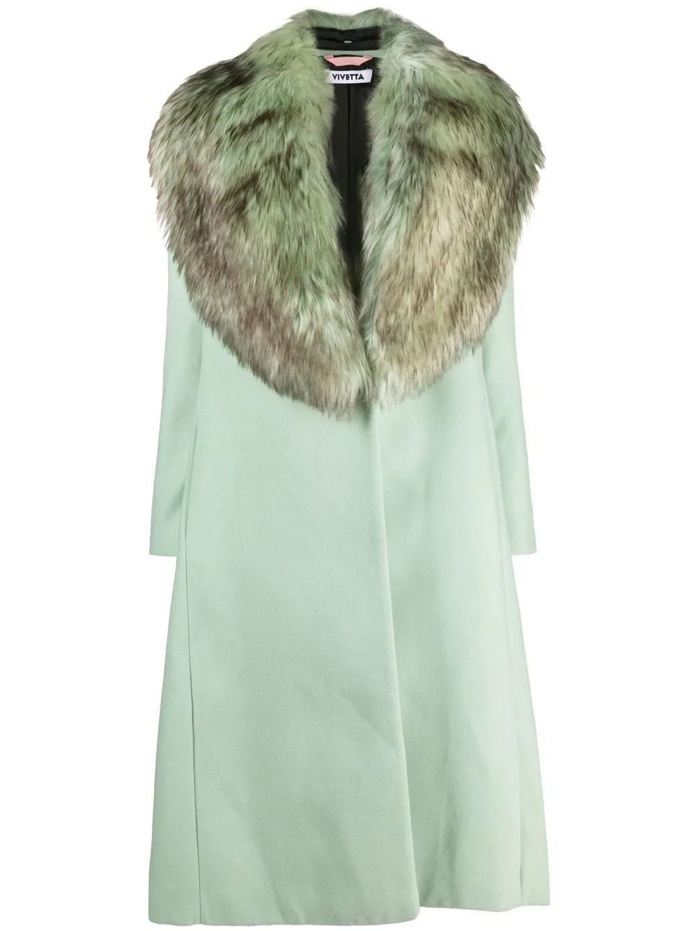 faux fur collar coat