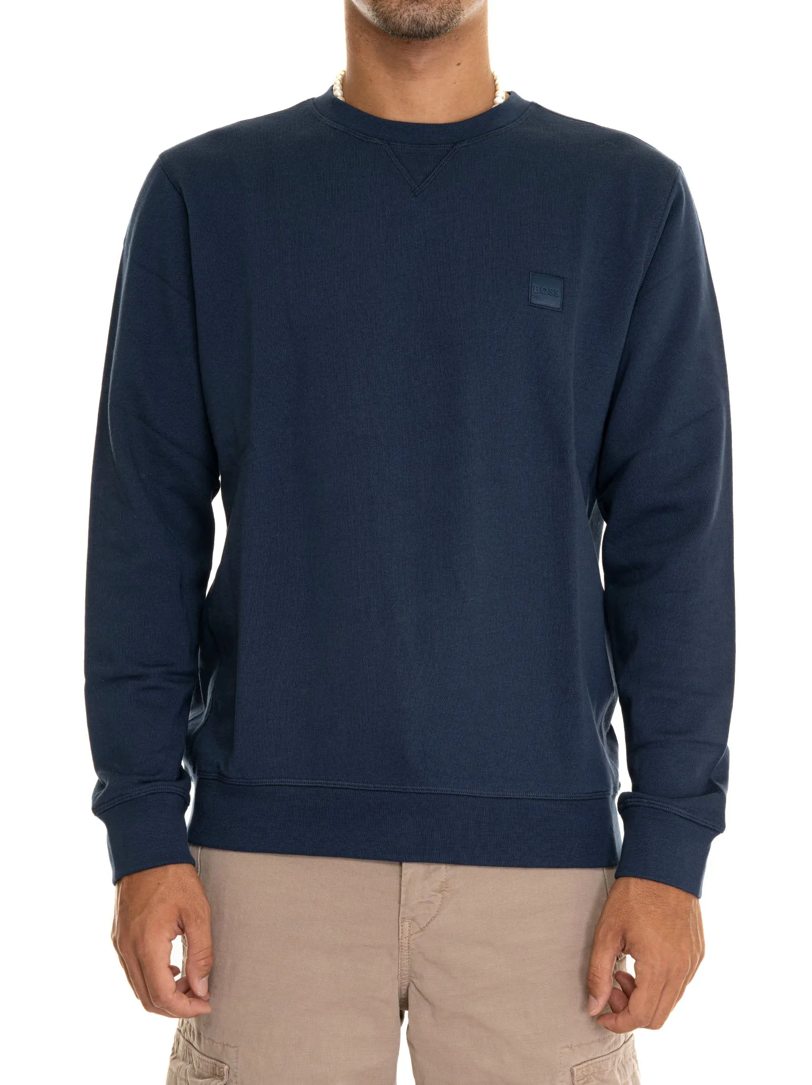 Blue BOSS Men's Sweatshirt